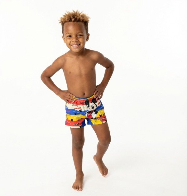 SUNGA LYCRA MICKEY ANTICLORO Y FILTRO UV