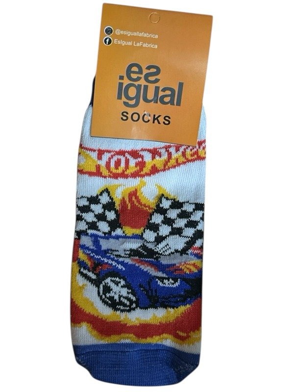 MEDIAS SOQUETE HOT WHEELS 23 AL 33 *