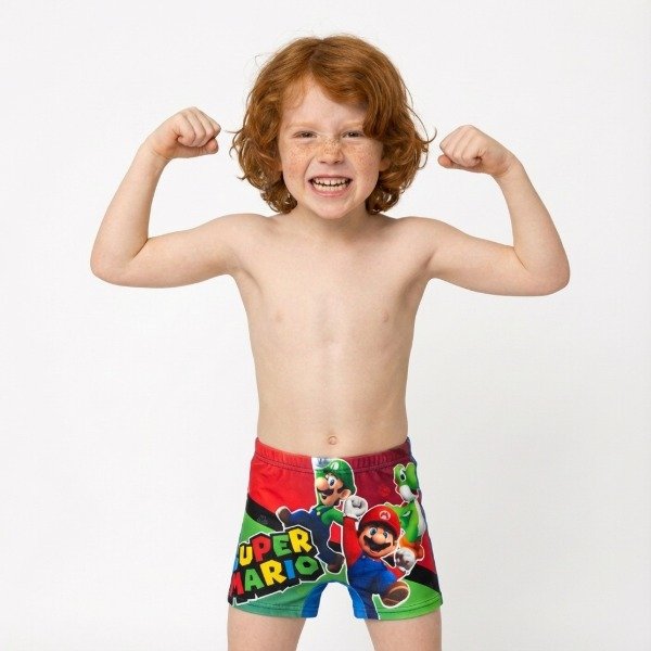 SUNGA LYCRA SUPER MARIO . ANTICLORO Y FILTRO UV