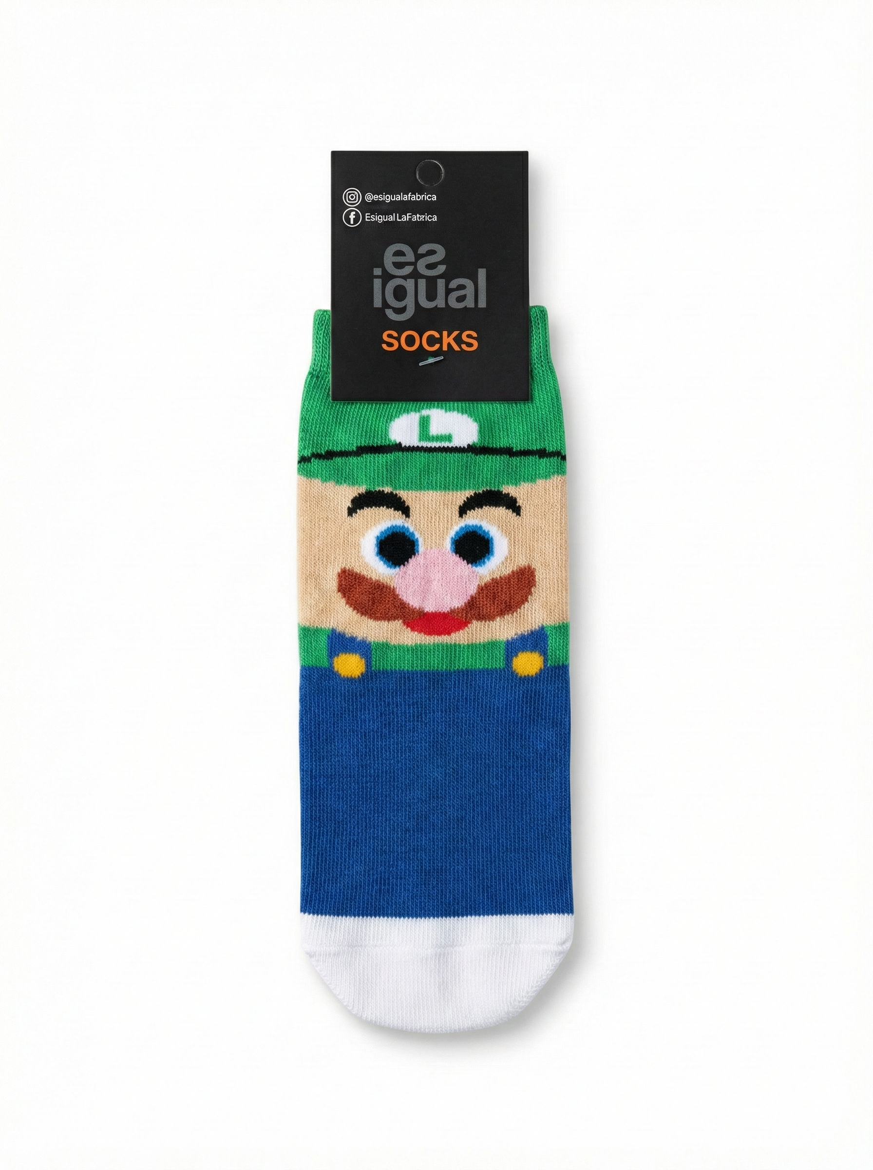 MEDIAS SOQUETE LUIGI MARIO BROSS 33 AL 40