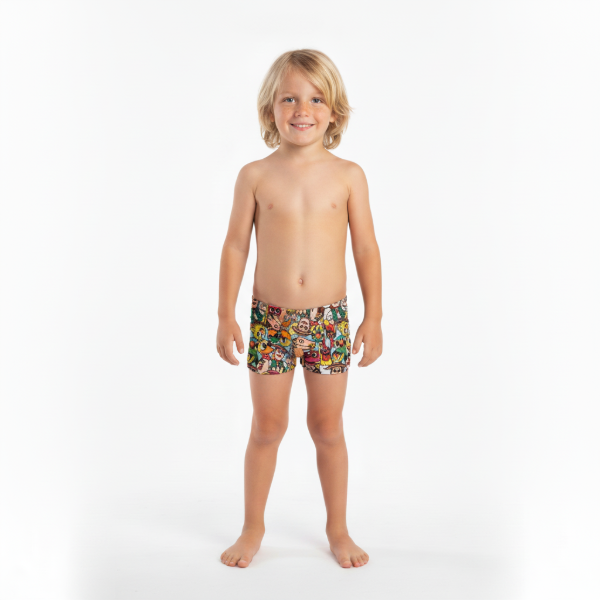 SUNGA LYCRA LA GRANJA DE ZENON NEW 2026 - ANTICLORO FILTRO UV ESTAMPADO 360