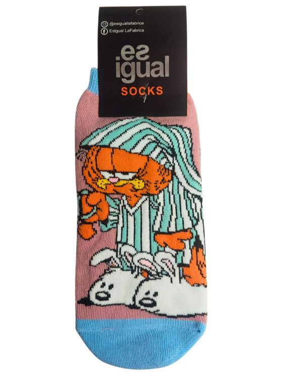 MEDIAS SOQUETE GARFIELD EN PIJAMAS 23 AL 33