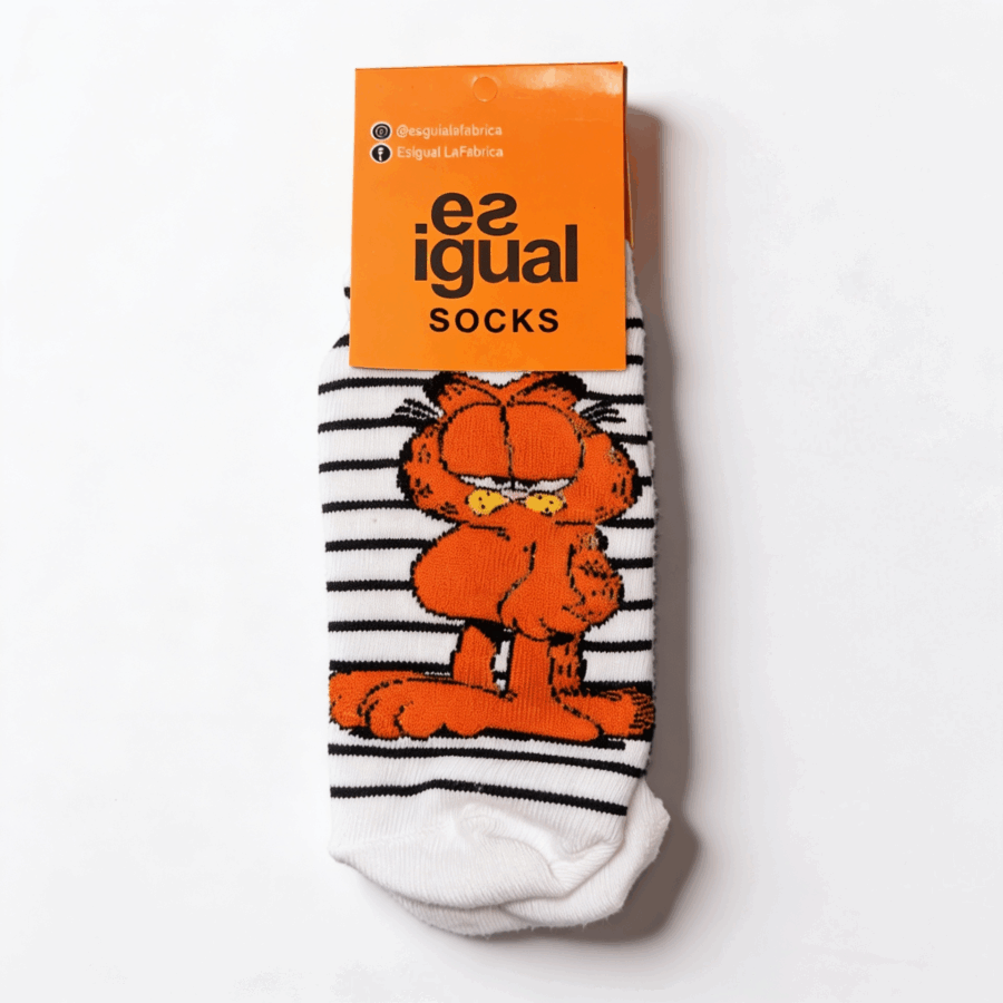 MEDIAS SOQUETE GARFIELD 23 AL 30