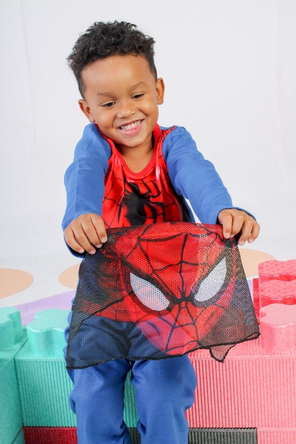 PIJAMA SPIDERMAN TRAJE OFERTA POR FALTA DE TALLES