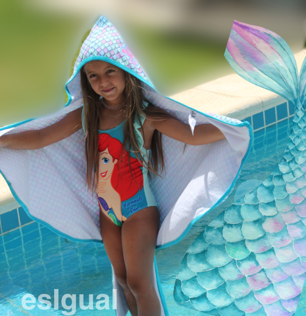 PONCHO COLA DE SIRENITA