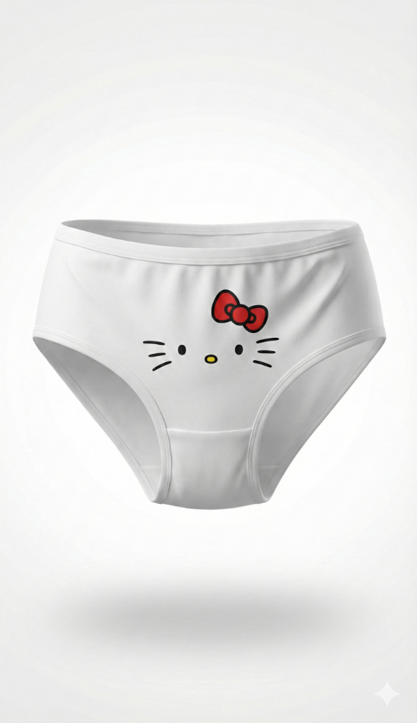 BOMBACHITA KITTY CARA PURO ALGODON