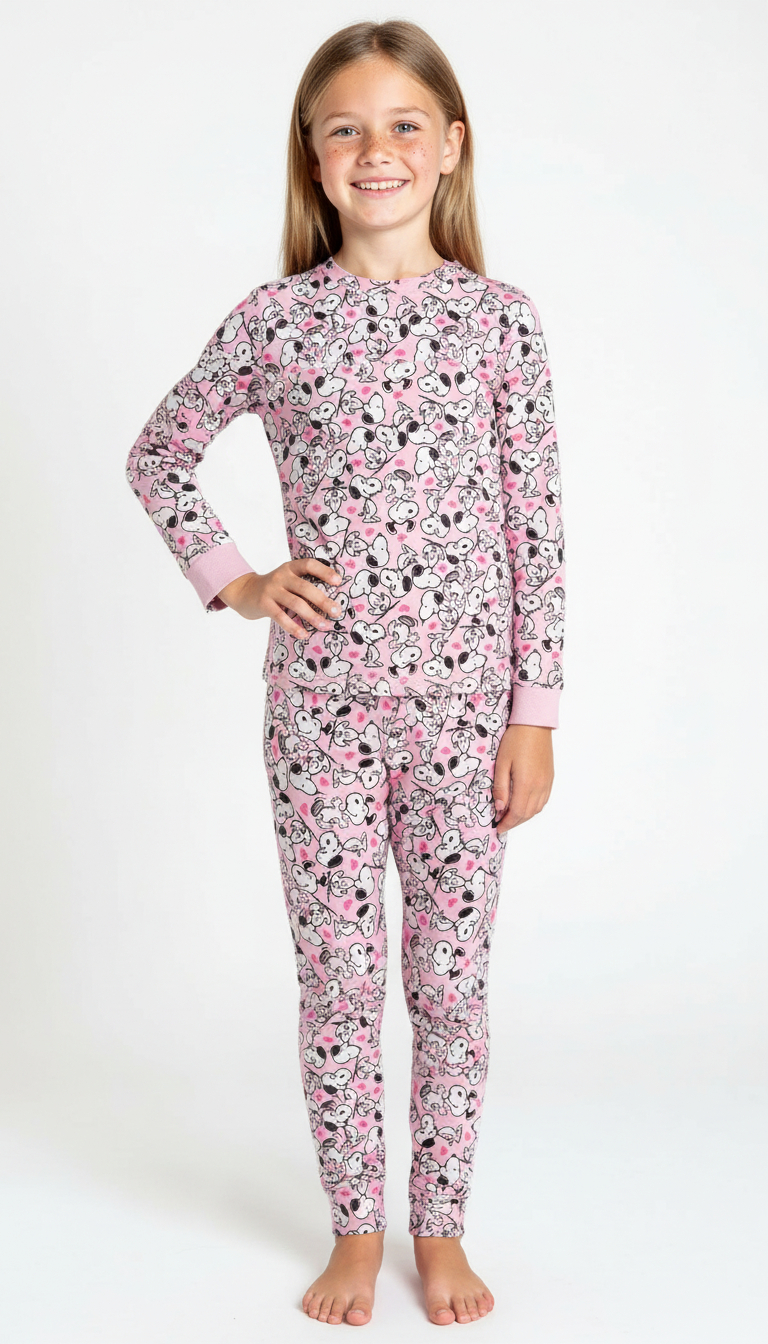 PIJAMA SNOOPY ROSA 2026