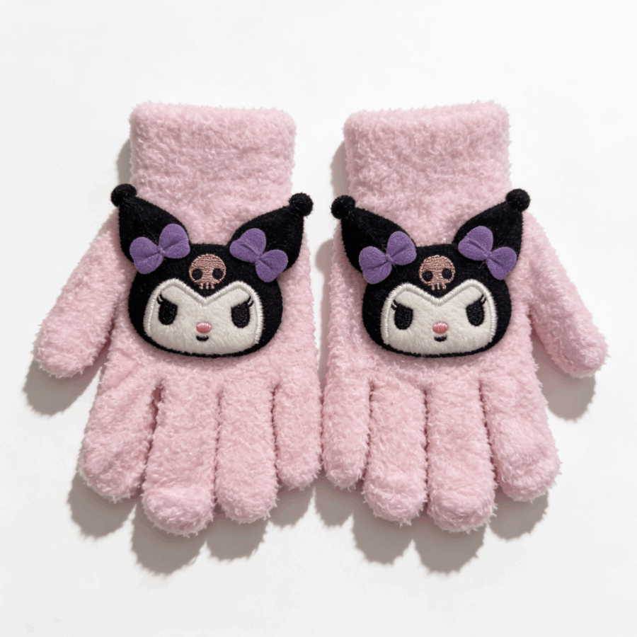 💜 GUANTES KUROMI - REBEL KAWAII 💜