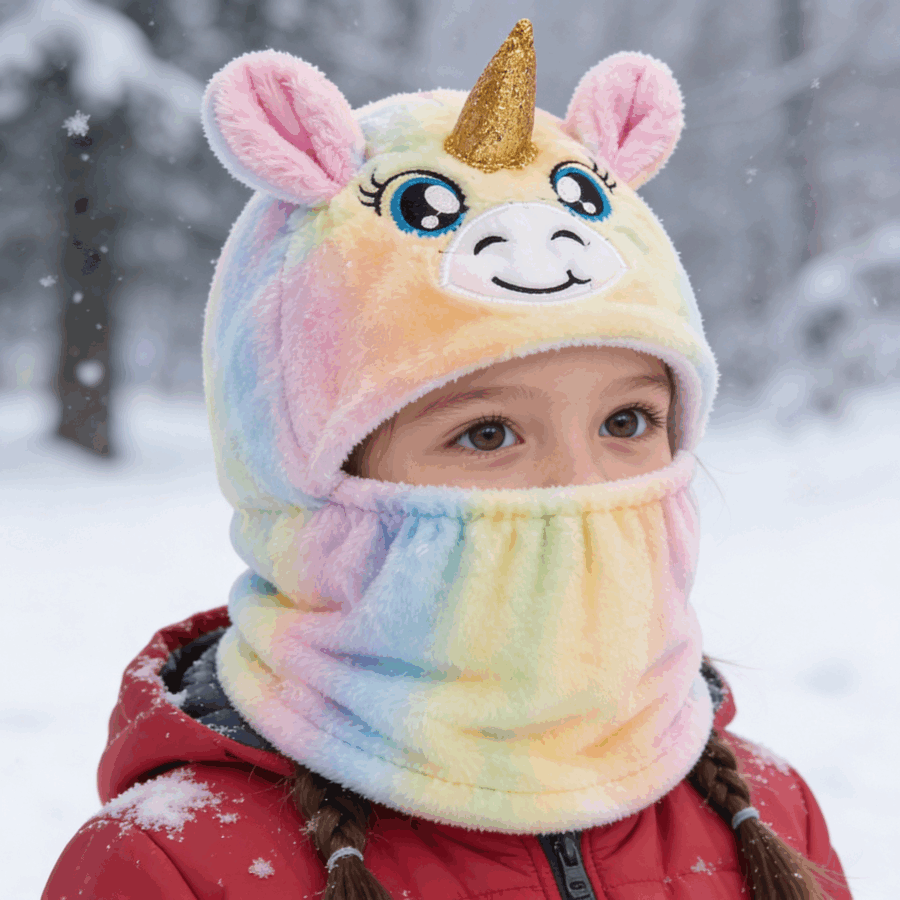 🦄 PASAMONTAÑAS UNICORNIO ARCOÍRIS - MAGIA TOTAL 🦄