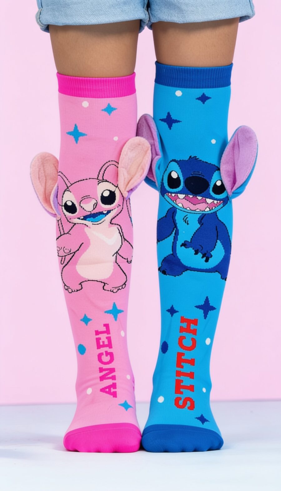 👽💙💗 MEDIAS STITCH & ANGEL 💗💙👽