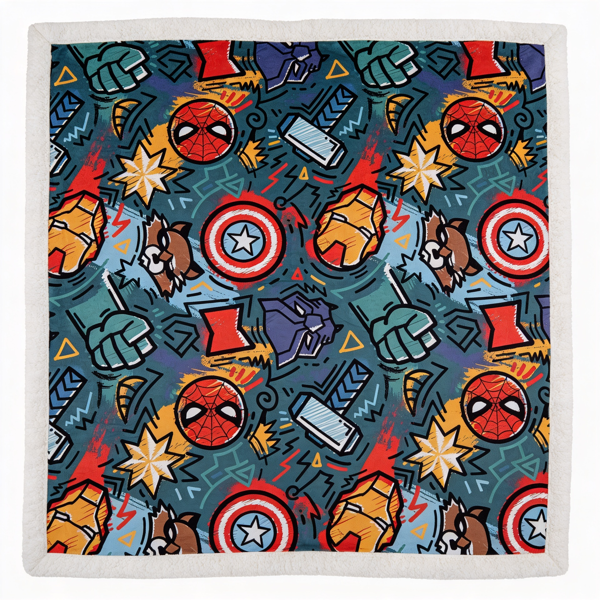 MANTA CON CORDERITO MARVEL