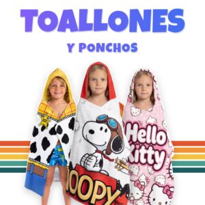 TOALLONES Y PONCHOS