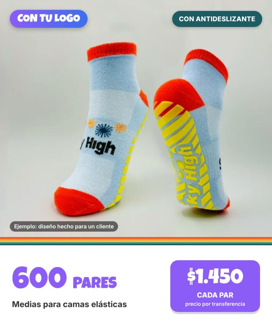 Medias para Parques de Camas Elásticas – Personalizadas